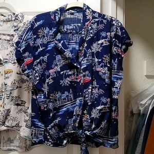 Summer shirt sleeve old navy tie shirts